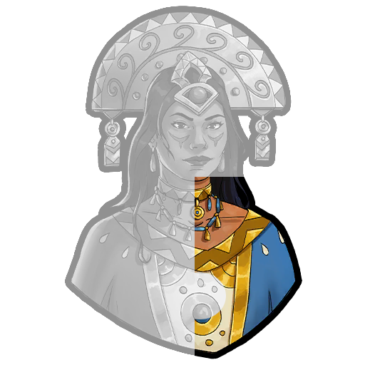 Part of Mama Quilla's Bust